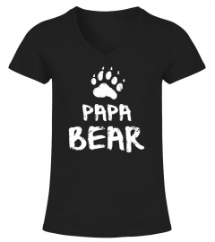 PAPA BEAR T-SHIRT Funny Papa T Shirt