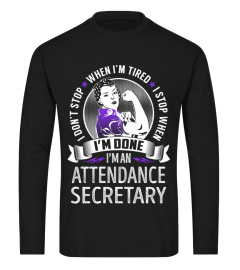 Attendance Secretary - Never Stop