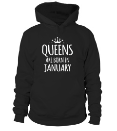 January shirt Queens are born in januarA