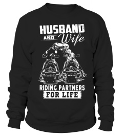 Husband & Wife Riding Partners For Life