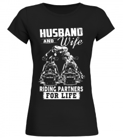 Husband & Wife Riding Partners For Life