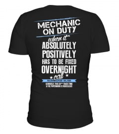 Mechanic: Call someone else!