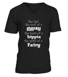  She Had The Soul Of A Gypsy The Heart Of A Hippie T Shirt