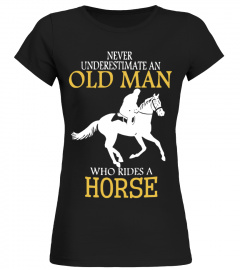 Horse Rider Old Man Shirt