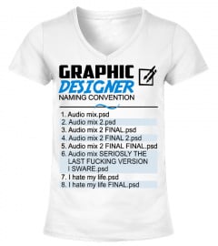Graphic Designer Naming Convention Shirt