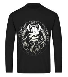 In Odin We Trust Til Valhalla T Shirt Viking