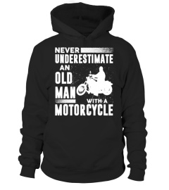 Old Man With A Motorcycle