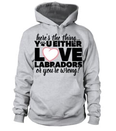 You Either Love Labradors T shirt