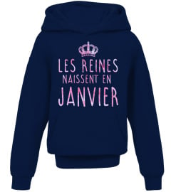 LES REINES NAISSENT EN JANVIER TSHIRT