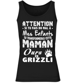 ATTENTION JAI UNE SŒUR FOLLE NE MAMAN OURS PAS A LAPPELER T-SHIRT