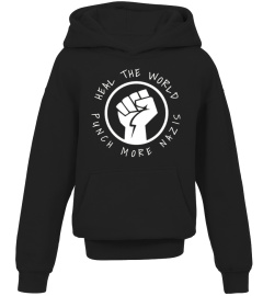 Heal the World Punch More Nazis T-Shirt