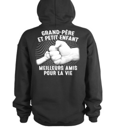 GRAND-PERE ET PETIT-FILS ENFANT MEILLEURS AMIS POUR LA VIE T-SHIRT