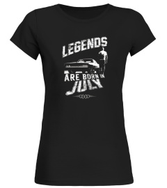 Legends are born in July T-shirt