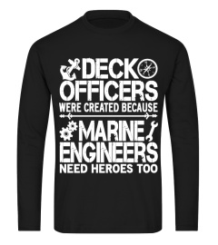 DECK OFFICERS ARE HEROES