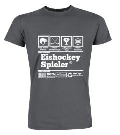 Eishockey Spieler lustiges T-Shirt Geschenk must du haben