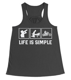 Life Is Simple - Motorcycle Shirts