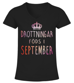 DROTTNINGAR FODS I SERTEMBER T-SHIRT