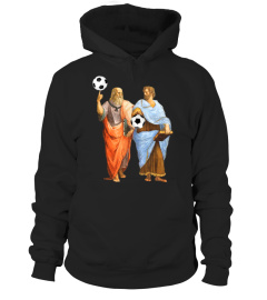 Plato and Aristotle - Soccer Balls Shirt