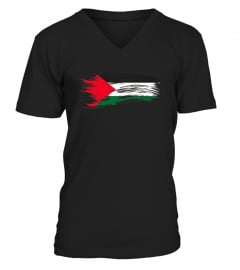  Palestine Palestinian  National Flag  Vintage  T shirt Proud