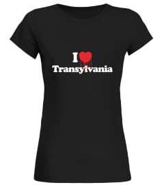 I Love Heart Transylvania Romania Funny 