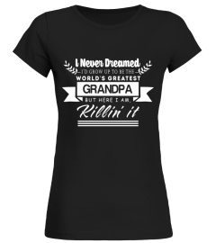 The World's Greatest Grandpa T-shirt, Gift For Fathers Day