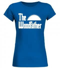 The Woodfather - Funny Saw Blade Woodworking Carpentry Tee
