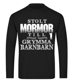 STOLT MORMOR TILL GRYMMA BARNBARN T-SHIRT