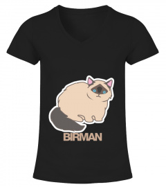Birman Cat T shirt By Wagapparel