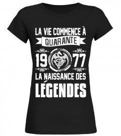 1977 Légendes shirt