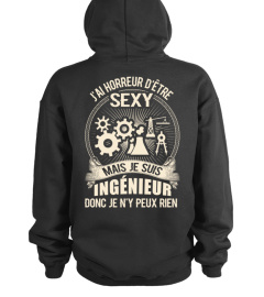 J'AI HORREUR D'ÊTRE SEXY JE SUIS INGENIEUR DONC JE N'Y PEUX RIEN T-SHIRT