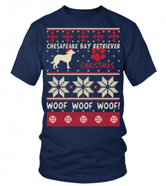 Chesapeake Bay Retriever Christmas woof woof woof!