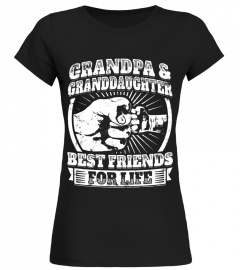 Grandpa Granddaughter Gift Family Shirt Grandad Fist Bump