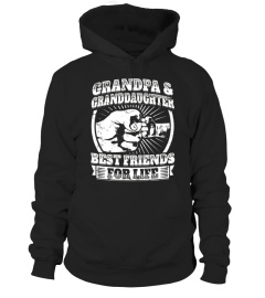 Grandpa Granddaughter Gift Family Shirt Grandad Fist Bump