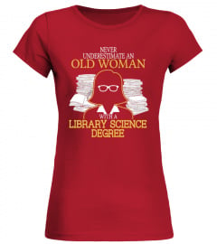 Old Woman With A Library Science Degree