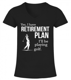 Retirement Plan Golfing and Golfer