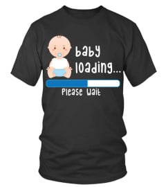 Baby Loading Please Wait Funny Gift For Pregnant Mom by misopunny    VOXQRMX