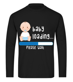 Baby Loading Please Wait Funny Gift For Pregnant Mom by misopunny    VOXQRMX