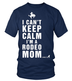 Rodeo Mom TShirt Barrel Racing Roping Bronc Bull Riding