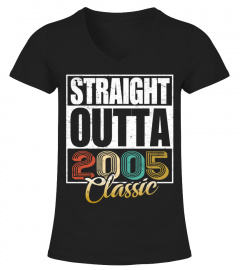 Straight Outta 2005 Birthday T Shirt
