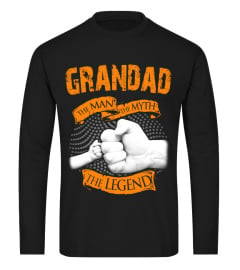 GRANDAD THE MAN THE MYTH LE LEGENDE T-SHIRT