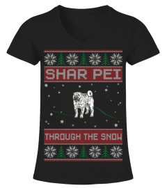 Shar Pei Mom Christmas Sweater