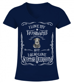 I Love My Scottish Deerhound Husband