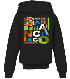 SANFRANCISCO TYPOGRAPHY FOR TEE SHIRT DE