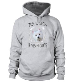 westie bestie 2 sweat hoodies