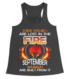 SEPTEMBER WOMEN ARE BUILT FROM THE FIRE