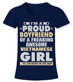 BOYFRIEND OF VIETNAMESE GIRL T SHIRTS