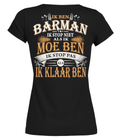 Beperkte Editie Barman