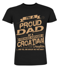 CROATIAN PROUD DAD-DAUGHTER