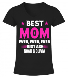Customized World's Best MOM T-Shirt!