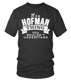 LIMITED-EDITION HOFMAN TEE!